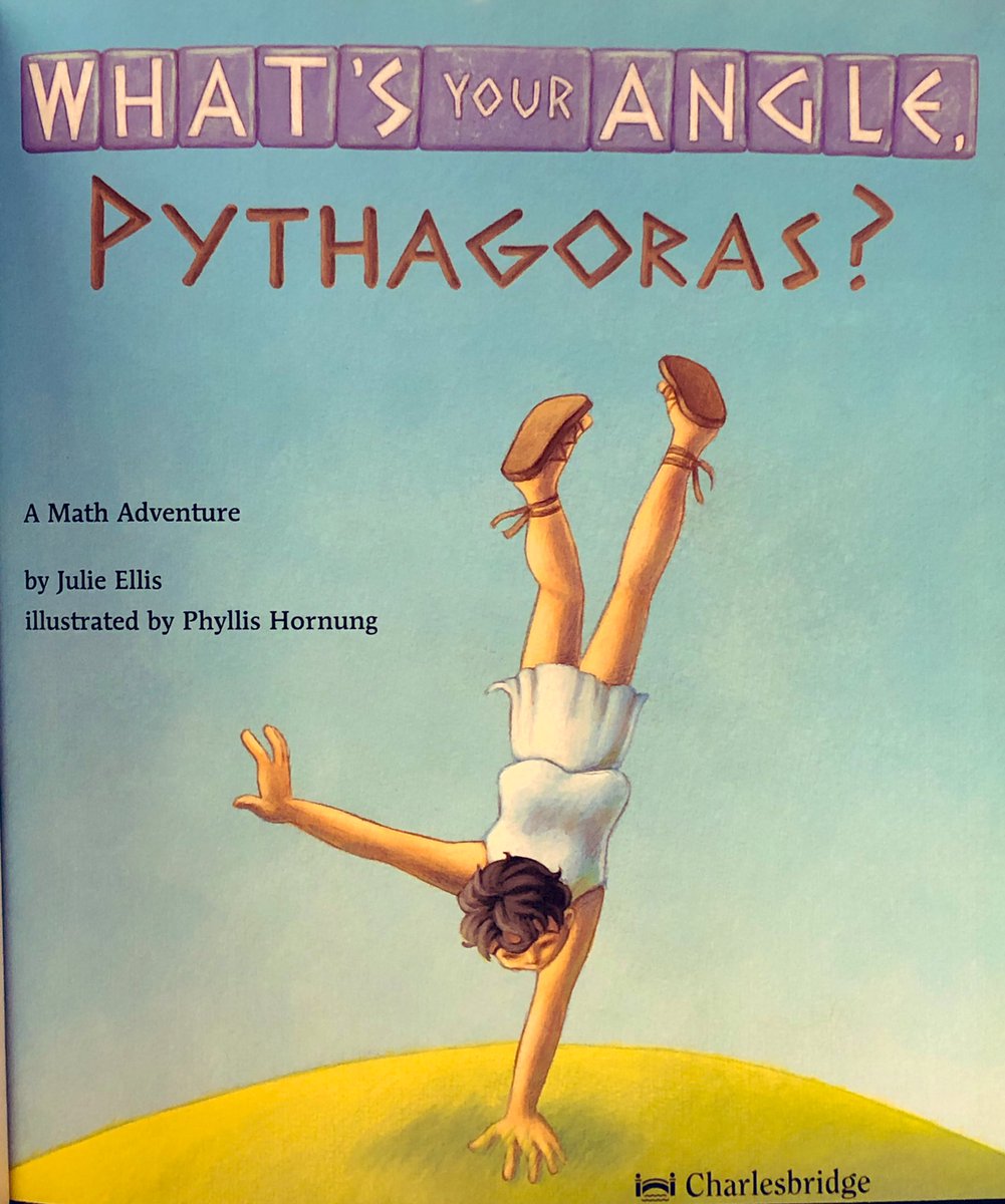 MrKSDyck's tweet photo. Grade 5/6s @PortWellerPS finished #Reading #WhatsYourAnglePythagoras? for #ScienceLiteracyWeek and explored so many #Math concepts. We used a #RatioTable to find other sets of numbers that would work to make #RightTriangles. #Pythagoras #RightAngle #Curiosity #MIsForMathematics https://t.co/PwVBkrrWE0