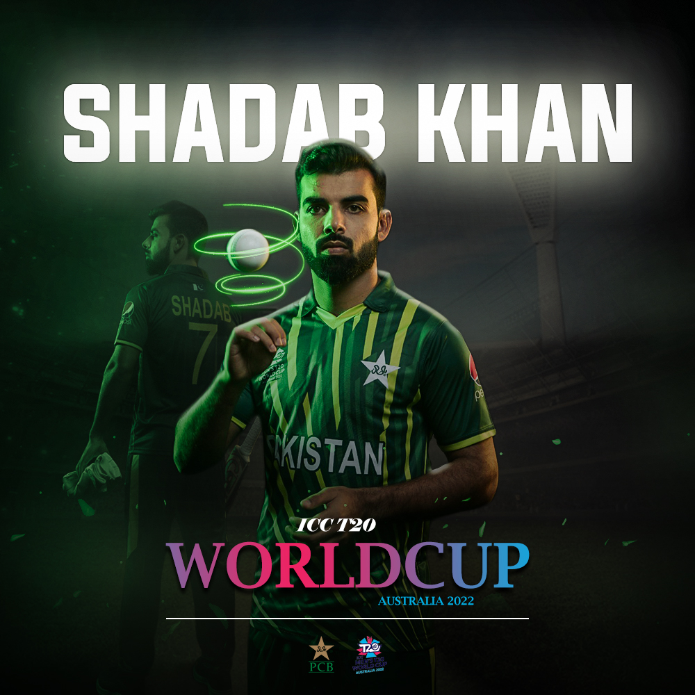 iaminaaam's tweet photo. No matter what profession you belong to, BUT if you are
PAKISTANI. You must be waiting for ICC @cricketworldcup  Australia 2022.

@76Shadabkhan https://t.co/5wmnDwaphS
