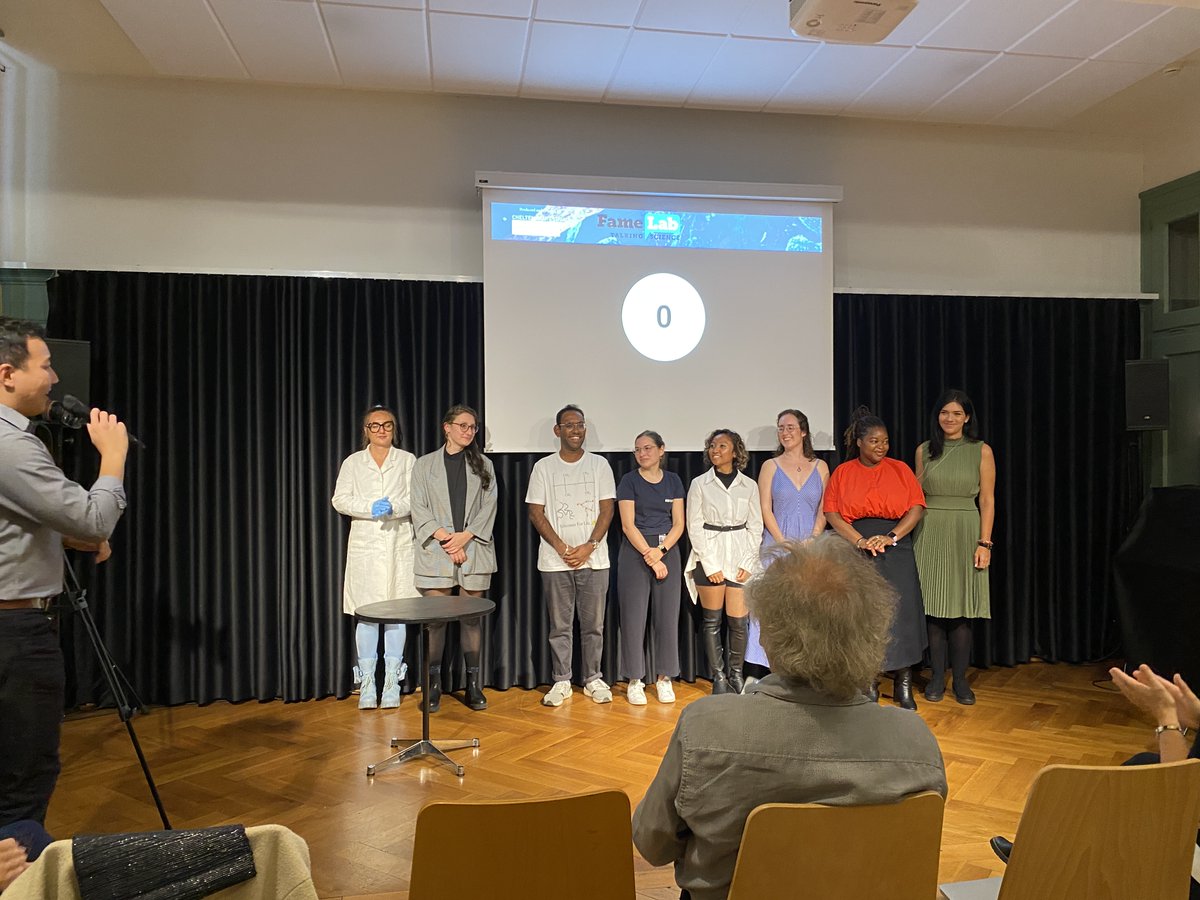 Congratulations to everyone who participated in the Swiss FameLab final today in #Bern. We look forward to the World Final at #Cheltenham Festival in the #UnitedKingdom 🇬🇧🇨🇭🧪 

#FameLab2022 #scicomm #FameLab #sciencecommunication #ukswissrelations #swissscience #ukscience