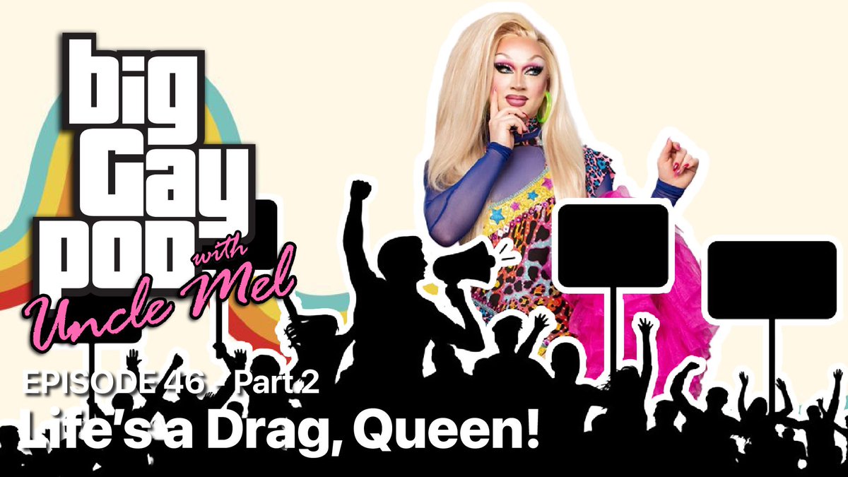 TheBigGayPod's tweet photo. Part 2 with @naydamontana 
Episode 46: Life's a Drag, Queen w/ Nayda Montana! | Big Gay Pod https://t.co/EFzz53CvCO via @YouTube https://t.co/xA8t6igv1R