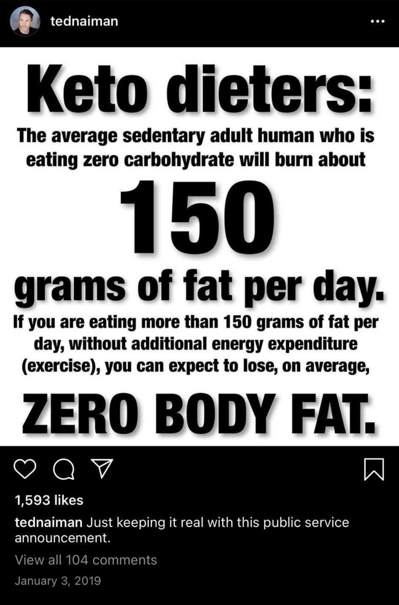 One of my favorite Dr <a href="/tednaiman/">Ted ⚡️ Naiman</a> posts. Lost half my body weight, and keeping it off is a breeze…and sustainable! #thePEdiet