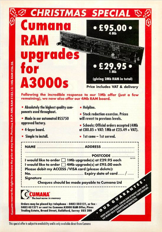 OldTechAdverts's tweet photo. Memory upgrade boards, up to a capacity of 4Mb. Noticed some electrolytics on the board. 
https://t.co/SfvFFsdkKJ
#bbcacorn #electronics #retrocommputing https://t.co/UUFK6W0s0m