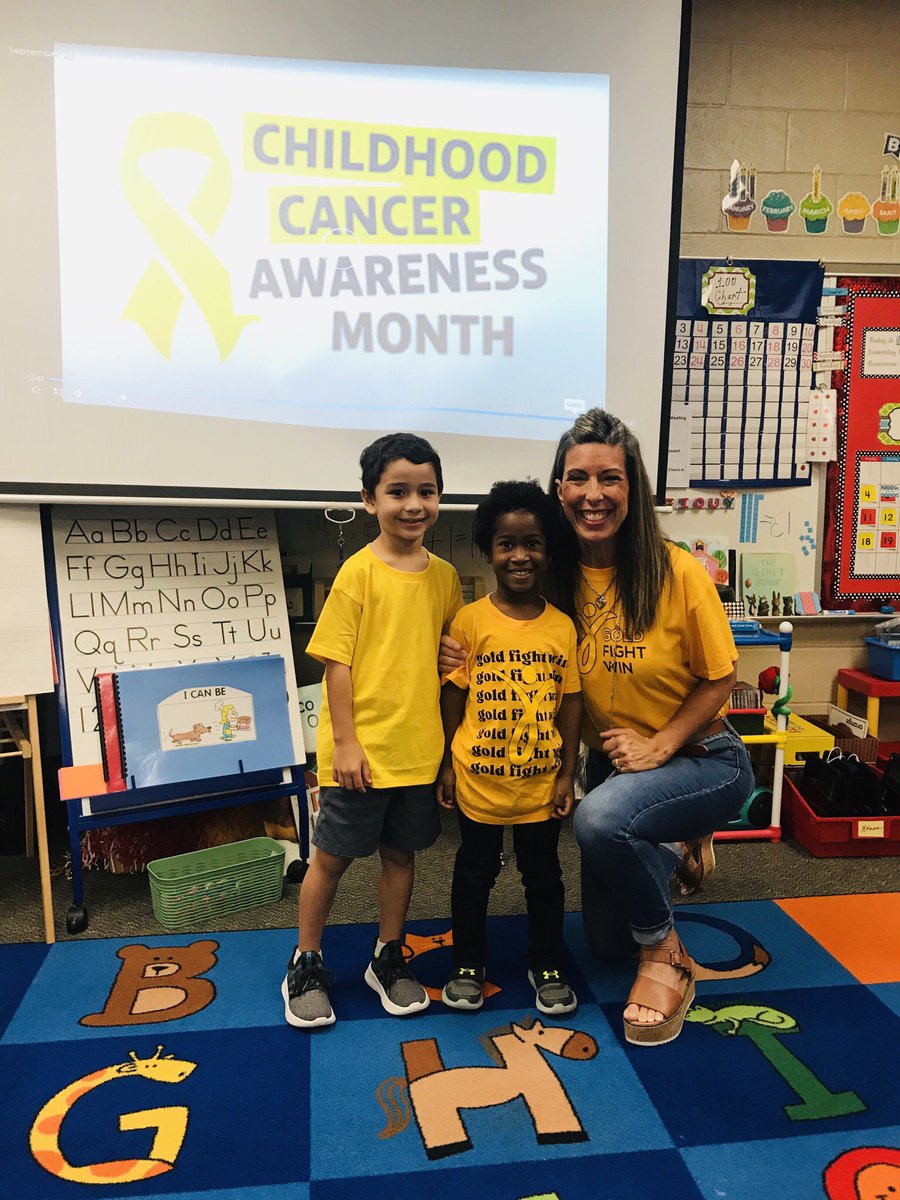 Supporting Childhood Cancer Awareness Month! #GoldFightWin #eseSOAR <a href="/HumbleISD_ESE/">Eagle Springs Elem</a>