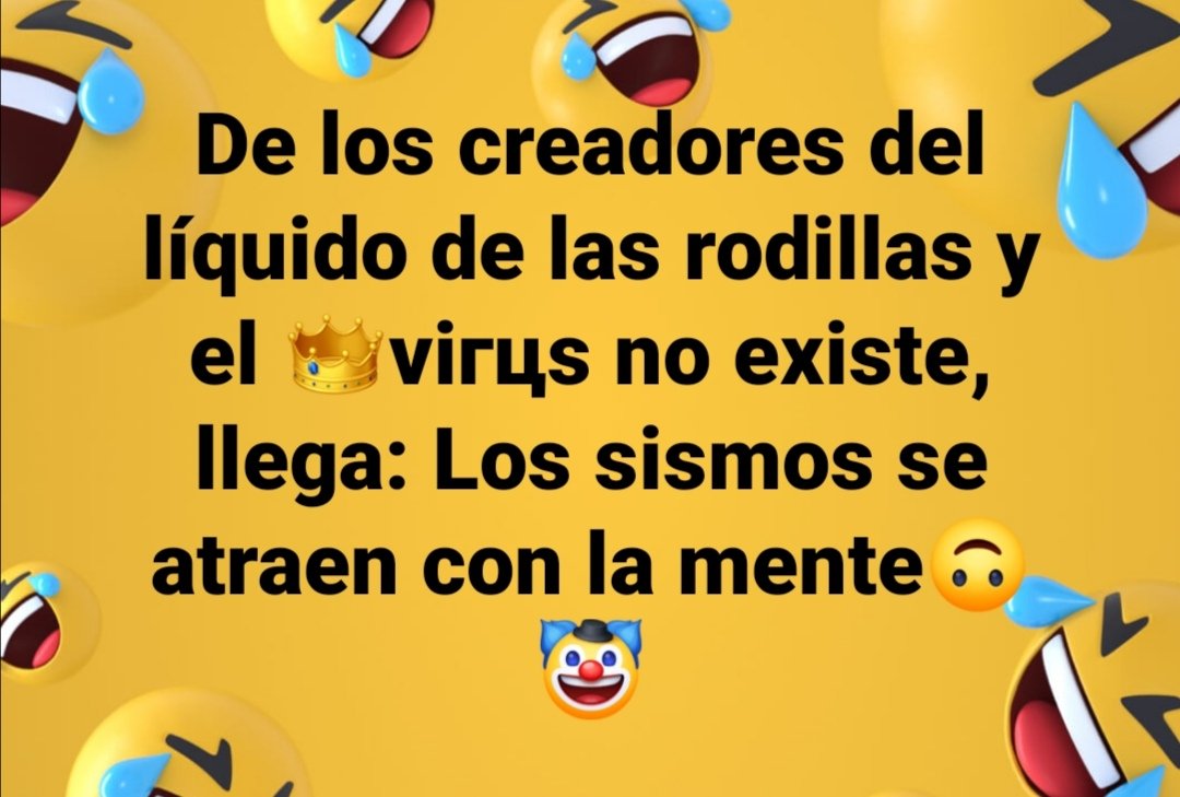 soylachata's tweet photo. Como cuando te tiraron de chiquito. #vibrandoalto #Sismo #creenciasdegentependeja https://t.co/xrVY74U5Lu