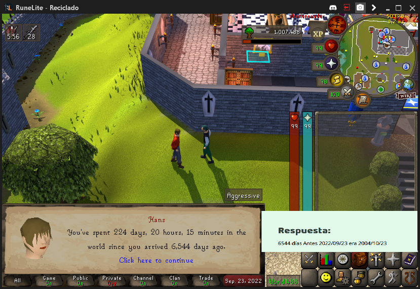 Reciclado_OSRS's tweet photo. in 2004 i arrived at Runescape https://t.co/kBg9F65odH