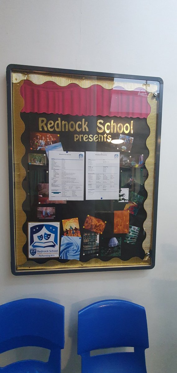RednockDrama's tweet photo. Cast list is up!! Congratulations to all of our fabulous cast and crew. Now the hard work starts.... 
First WHOLE CAST rehearsal on Wednesday 28th September 3pm-4.30pm.  #WereOffToSeeTheWizard https://t.co/DmlIU9voUc