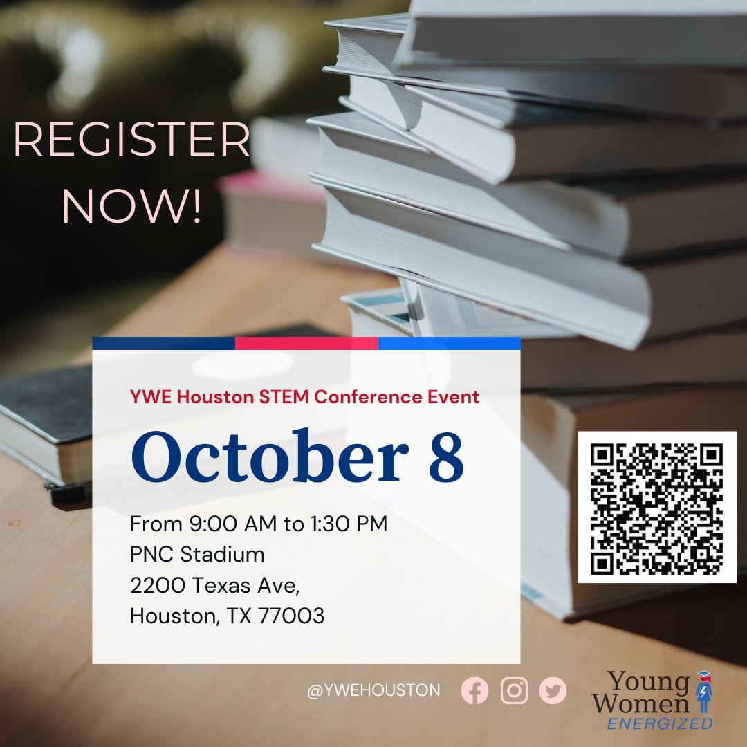 Seeking High School Ladies interested in #STEM!  Join us October 8th (in-person) to catch a glimpse of a day in the life!  Plus, college prep, writing and much, much more!  Sign up today!!

Event Registration link: us16.list-manage.com/survey?u=3a7ac…