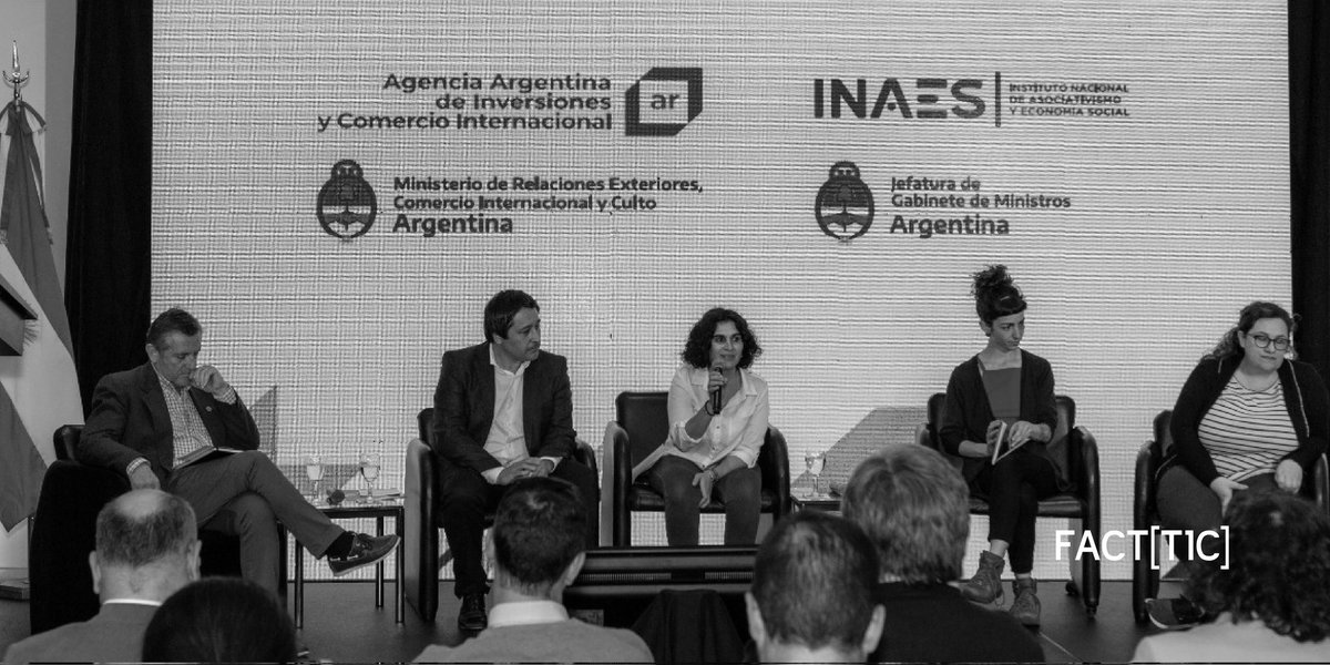 facttic's tweet photo. Yael Richardi de @Devecoop en representación de #FACTTIC, participó la presentación del Programa Cooperativas en el Mundo  organizado por Cancillería Argentina. Yael contó la experiencia del programa Argentinas al Mundo y las distintas capacitaciones que se dieron en 2020 y 2021 https://t.co/jGbW52wmC9
