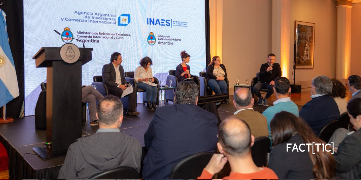 facttic's tweet photo. Yael Richardi de @Devecoop en representación de #FACTTIC, participó la presentación del Programa Cooperativas en el Mundo  organizado por Cancillería Argentina. Yael contó la experiencia del programa Argentinas al Mundo y las distintas capacitaciones que se dieron en 2020 y 2021 https://t.co/jGbW52wmC9