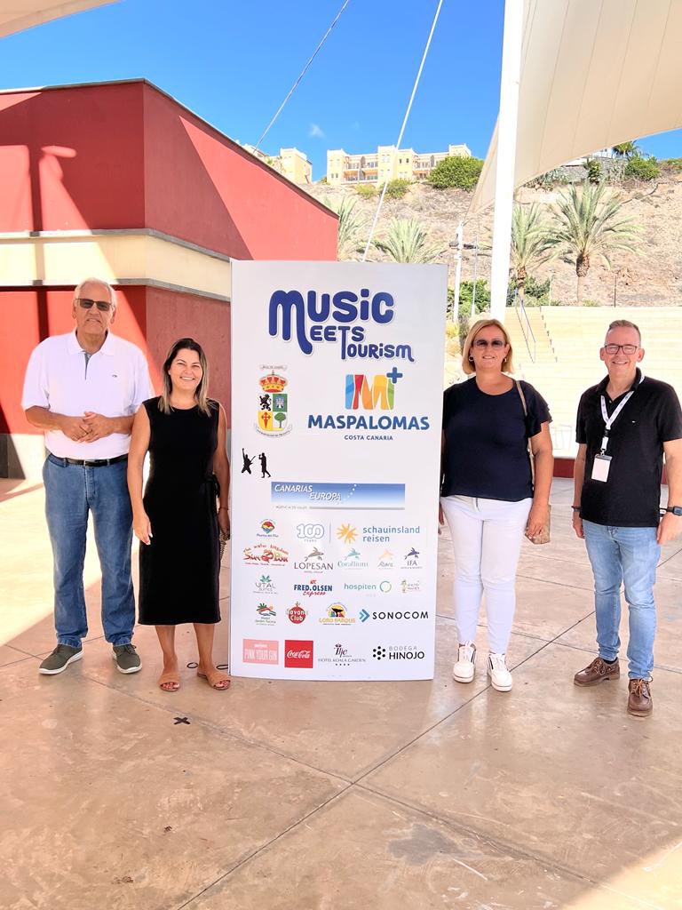Por fin vuelve el MUSIC MEETS TOURISM 💙 Un evento que siempre apoyamos desde #PPAV y hemos querido acompañar también en esta edición tan especial. #elenaalamovegappav <a href="/marcoauoficial/">Marco Aurelio Pérez</a> 
#SchauinslandReisen #SanBartolomeDeTirajana #Turismo #MusicMeetsTourim <a href="/ArnoRichartz/">Arno Richartz</a> @LpezAv