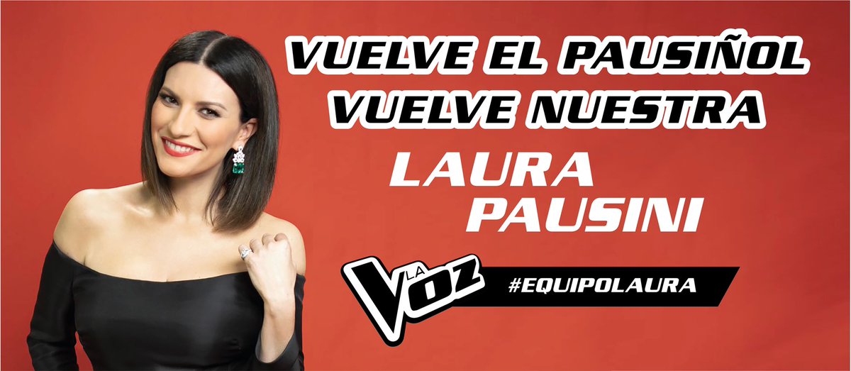 Nuestra adorada <a href="/LauraPausini/">Laura Pausini</a> ha vueltoooo!!! “Recuerda bien que yo, recuerda bien que tú, somos igual a uno” Te amamos!! #EquipoLaura #LaVozEstreno