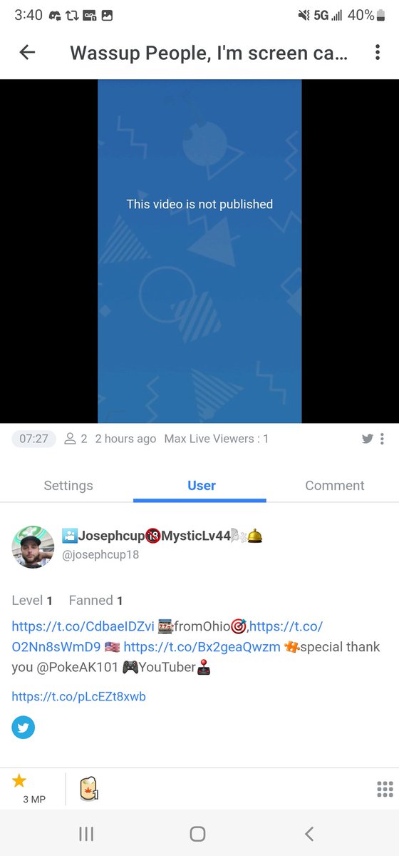 josephcup18's tweet photo. #pokemonGo #PokemonGORaids #LiveStream #LiveOnAir #liveonTwitch #twitchcasting #Facebook #chatgroup #Discord #community my personal #Twitterchatgroup #ARcatches https://t.co/NhATuU8Uo9