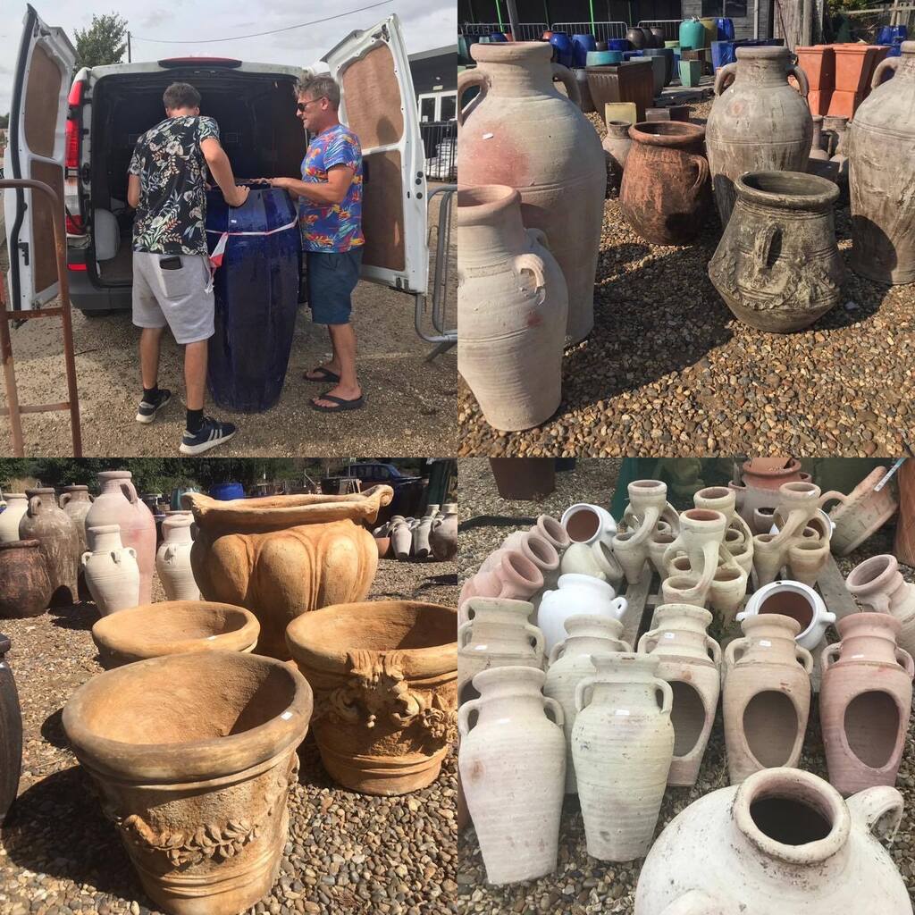 Exoticgardenco's tweet photo. Create your garden with pots etc from around the world πππ #PlanetPot, #Aldeburgh, #Southwold, #Halesworth, #Saxmundham, #Woodbridge, #Felixstowe, #Ipswich, #BuryStEdmunds, #Suffolk. Open 7 days week. 10am-4pm. https://t.co/hct3vOHyzQ https://t.co/cB2aaBojFS