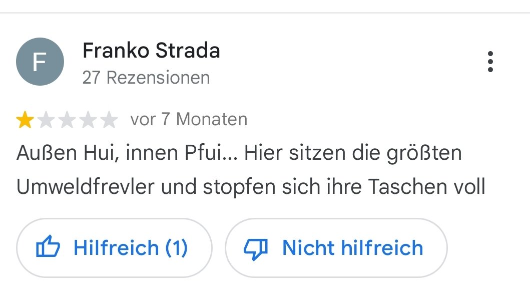 Sie hatten keine Pasta...#Hamburg #Rathaus #Googlebewertungen