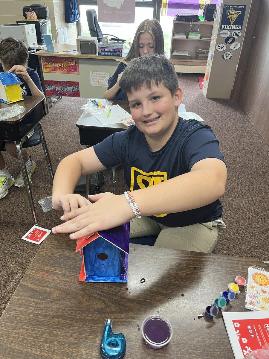 <a href="/SJJVikings/">Sts. Joseph and John</a> students enjoyed our first student choice STEM activity. #werisebyliftingothers