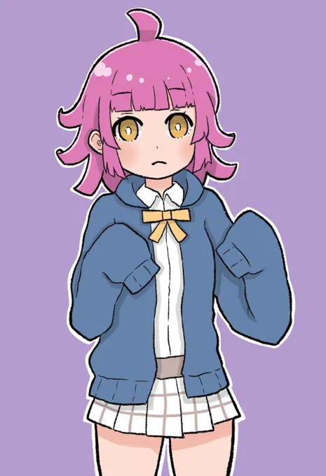 袖が伸びる季節ですな#lovelive #虹ヶ咲 