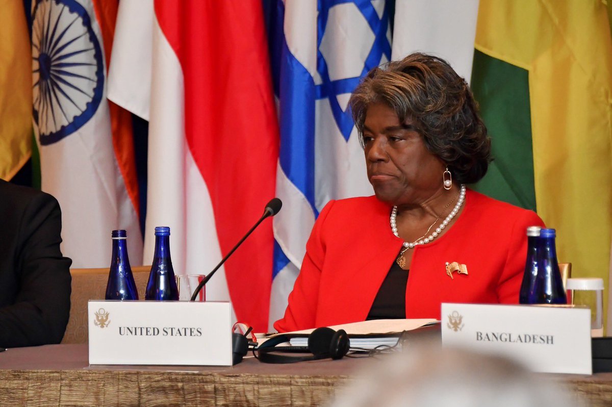 MFAThai's tweet photo. 'Health without Equity is Health with no Security'. DPM/FM attended #COVID19 Global Action Plan Min.Meeting with #US &amp; over 20 countries and IOs, stressing #UHC #ACPHEED #SDG3 #Pandemictreaty as part of Global Health Architecture reform to face #COVID19 &amp;beyond #UNGA77 (23 Sept) https://t.co/nxffxl9xjQ