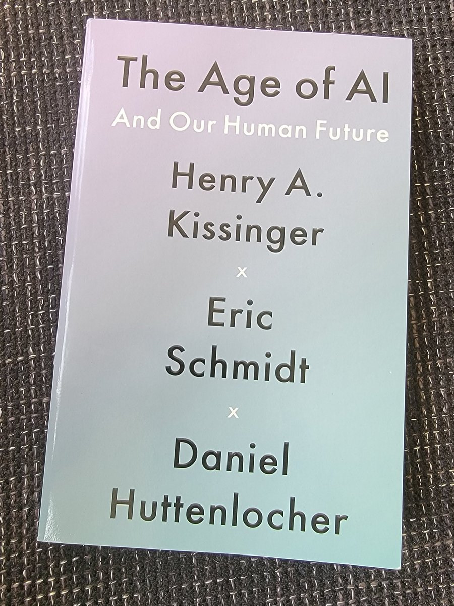 "..while the number of individuals capable of creating AI is growing, the ranks of those contemplating this technology's implications for humanity-social, legal, philosophical, spiritual, moral remain dangerously thin'.