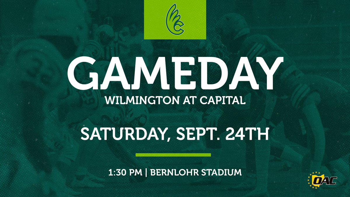 FB | <a href="/DubC_Football/">Wilmington Football</a> faces its first OAC road test of the season at Capital this afternoon!

Preview/coverage - bit.ly/3fgwczk. 

#WeAreDubC #QuakerStyle #d3fb