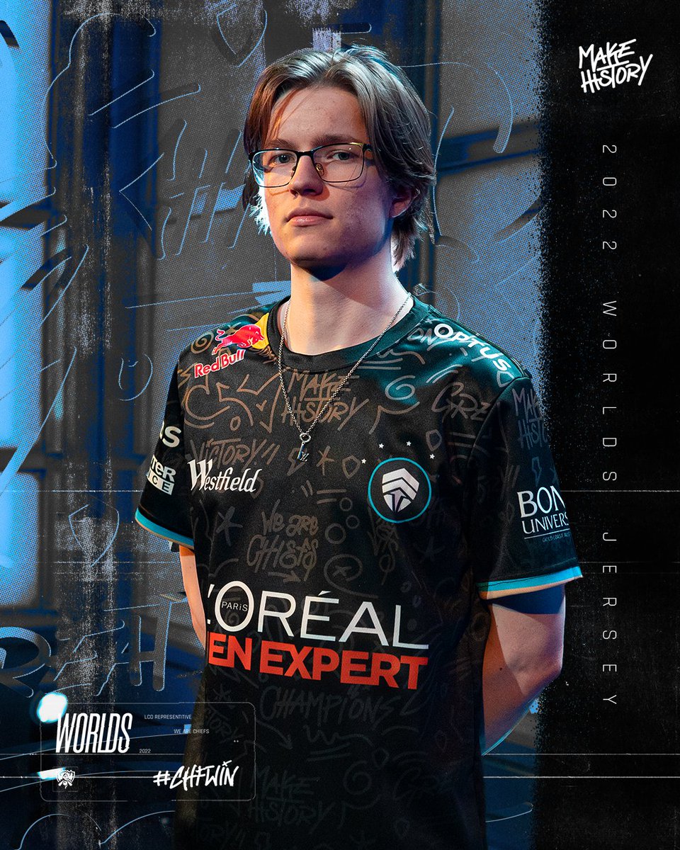 The time has come. Our Limited Edition Chiefs #WORLDS2022 Pro Jersey is NOW AVAILABLE 🏆

>> chiefsesc.com/products/chief…