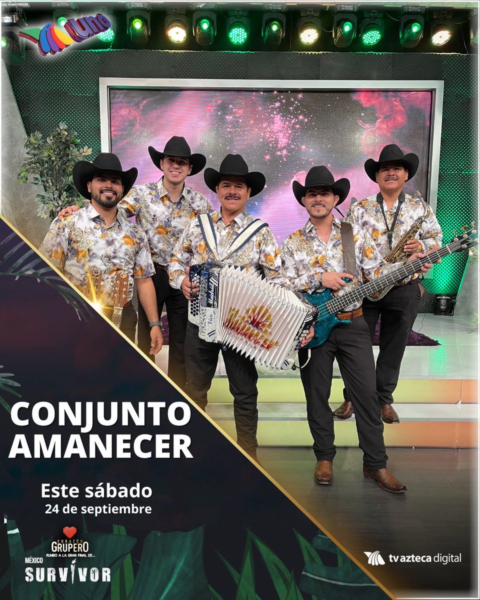 RafaelMontiel1's tweet photo. Mañana ⁦@CAmanecer⁩ en ⁦@_CorazonGrupero⁩ de ⁦@AztecaUNO⁩ #conjuntoamanecer #alejartesindañar #chihuahua #ojinaga https://t.co/6LZ99ZBalC