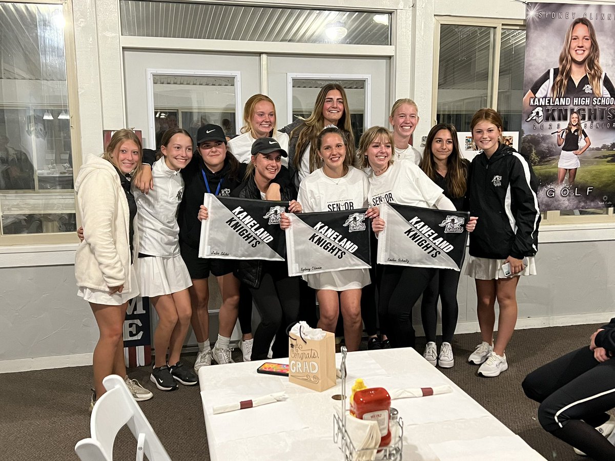 These Seniors are amazing! Happy senior night to Emilee, Julia, Meredith, Katharine, Maddie, and Sydney! And they capped it off with a win on the course!