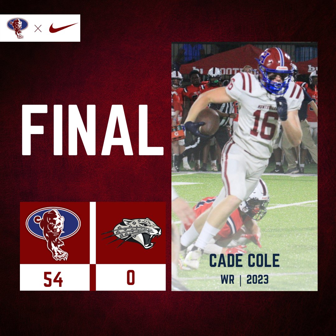 HHSPantherFB's tweet photo. Panthers win!! #GBR 🔴🐾 https://t.co/iTjhdh8Gv4