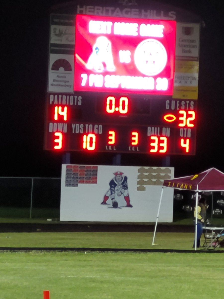 jsbaker812's tweet image. GSHS DEFEATS HERITAGE HILLS