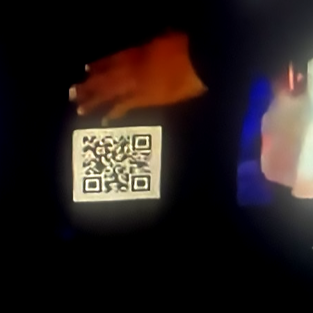 BlueJayAway's tweet photo. I cleaned up the QR code on the podium. I think I got this clue working, guys. #wwesmackdown #WhiteRabbit https://t.co/YUUtcfDWxh