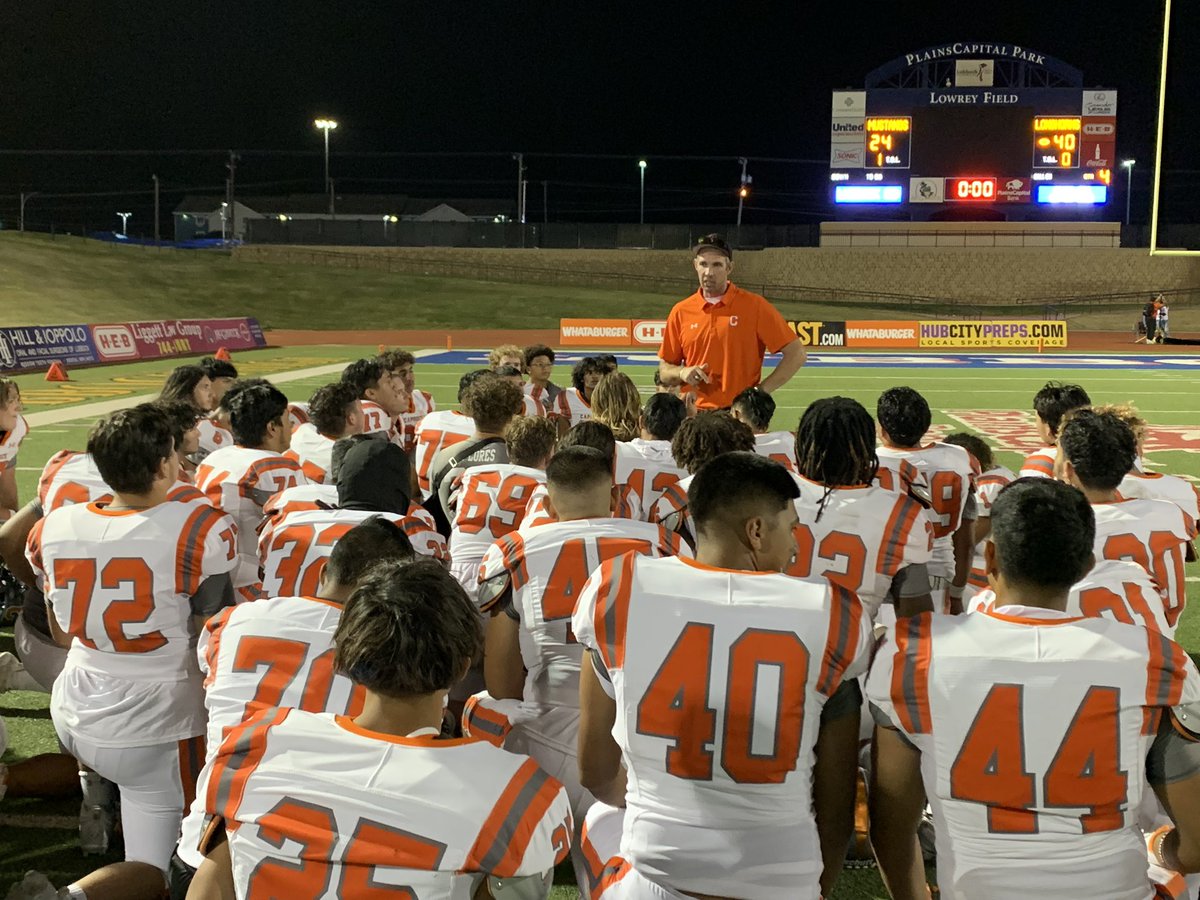 cmsilvajr's tweet photo. “It took everything we had and more,” Caprock coach Dan Sherwood. “That’s a good football team.” https://t.co/AXrFJZ4Ifc
