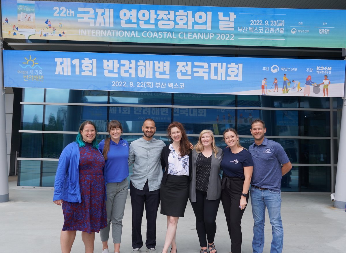OurOcean's tweet photo. Thank you #7IMDC for an inspiring and beautiful time!  What an incredible week to connect with colleagues and advocates around the world who have dedicated their lives to a cleaner ocean. Catch the highlights here: https://t.co/CPk2dvAN9I https://t.co/Z6epNKhfTl