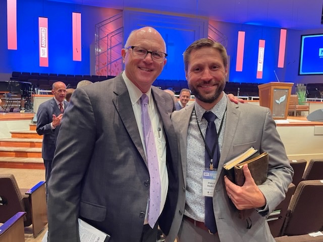 philiprabon's tweet photo. I’ve reflected on this past week of @slconference I’m overwhelmed as I look back over my notes

God-honoring music, Bible-saturated messages, uplifting fellowship &amp; souls saved

Thank you Pastor @PaulChappell for your influence through your preaching, books, and friendship #slc22 https://t.co/S9FQu6iWsD