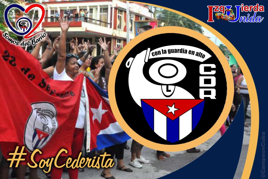 Súmate al tuitazo con la etiqueta #SoyCederista, en saludo al 62 aniversario de los #CDRCuba y por el  #CódigoSí Este sábado a partir de las 9 am. #Cuba #SomosDelBarrio