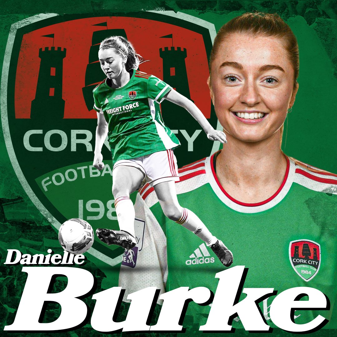 Sports graphic @CorkCityFCWomen #sportsdesign #danielleburke #danburke #corkireland #corkcityfc #womensfootball #womenssoccer #soccergraphics #sportsgraphics #irelandfootball #graphicdesign