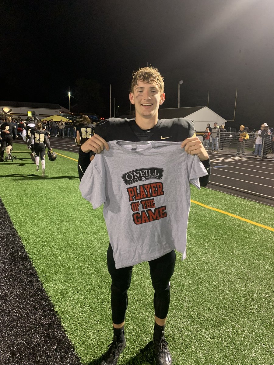Bob Greenburg (@bobgreenburg) on Twitter photo Game of the Year so far in Mercer County as <a href="/GC_EaglesFB/">Grove City Eagles Football</a> Nathan Greer has a spectacular performance!
6 rec, 76 yds, TD with :18 left
Interception, 30-yard KR to take ball to 40 to set up game winning drive to take home the <a href="/ONeill_Coffee/">O'NeillCoffeeCompany</a> POG T! Game of the Year so far in Mercer County as <a href="/GC_EaglesFB/">Grove City Eagles Football</a> Nathan Greer has a spectacular performance!
6 rec, 76 yds, TD with :18 left
Interception, 30-yard KR to take ball to 40 to set up game winning drive to take home the <a href="/ONeill_Coffee/">O'NeillCoffeeCompany</a> POG T!