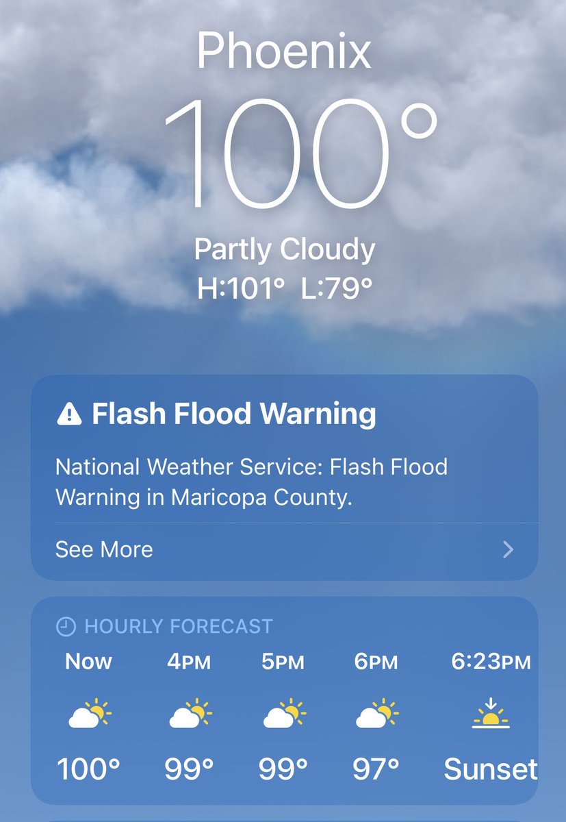 Making my way back from .de apparently this means I get to spend 5 hours in PHX. But hey it’s not that bad; I could have to go outside.  100 degrees and flash floods?!?!