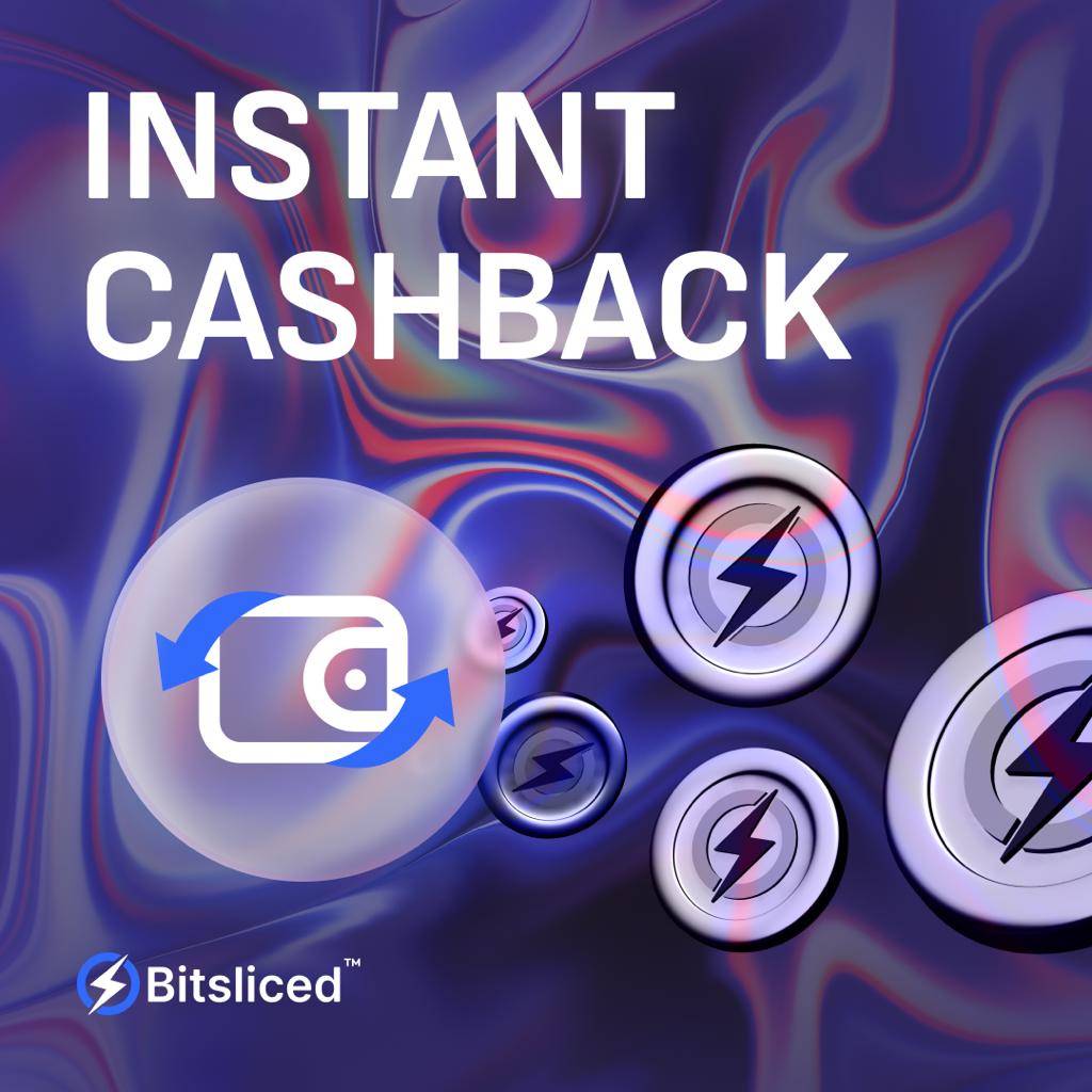 Bit_sliced's tweet image. The #cashback system created by #bitsliced is all about giving back to the users!
Every transaction made in our #NFT platform, users will be rewarded with 1% instant cashback🔥 and it can go to 8% with real estate purchases depending on the broker.
#blockchain #NFTCommunity #NFTs