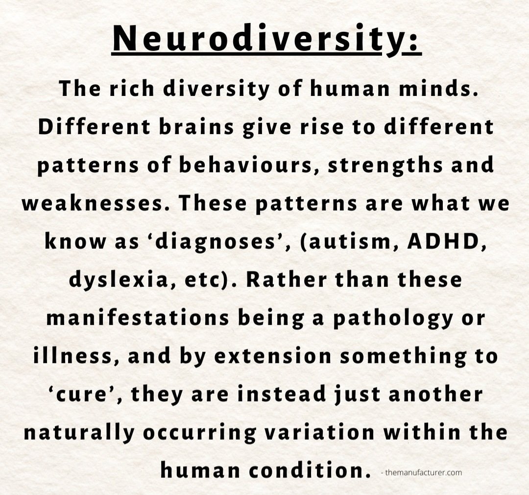 OrabellaOracle's tweet image. A new way of thinking and doing #Neurodiversity #Neurodivergent #neurodiversesquad #ADHD