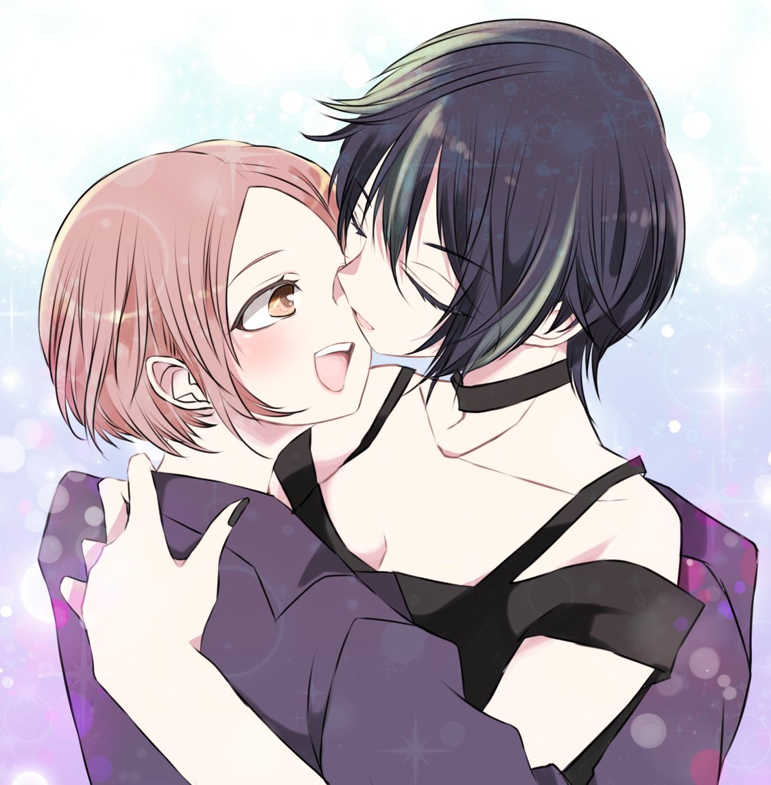 #三連休はフォロワーさんが増える
イケメン女子(攻め)が大好き🥳
r18の百合(兎の双子百合)とほのぼのした百合も描いたりしてます🫶💕
よろしくお願いしま～す😆❣️ 