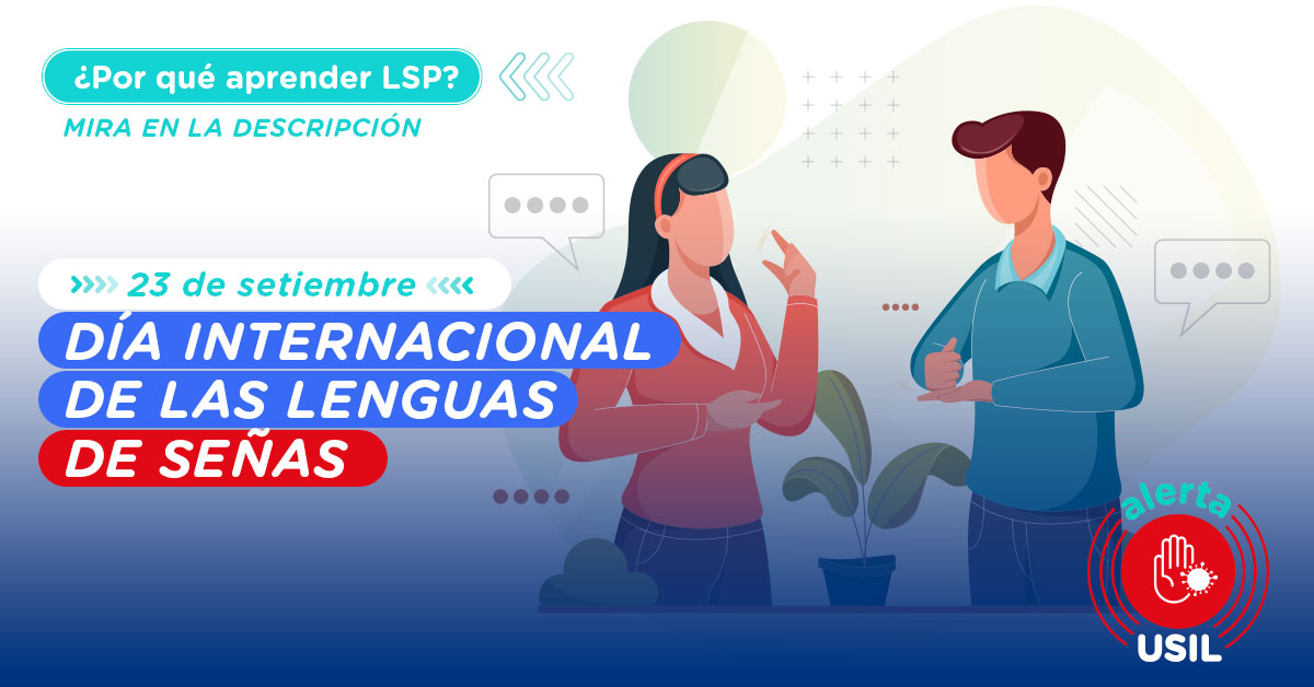 AlertaUsil's tweet photo. Si quieres ayudar a las personas con capacidades auditivas a tener una mejor calidad de vida, debes aprender la Lengua de Señas Peruanas (LSP) 🫶🏽🧏🏽❤️ Aquí más razones para aprenderlo 👉🏽 https://t.co/aeqRYKBkPp 
#DíaInternacionalDeLasLenguasDeSeñas #LenguaDeSeñasPeruanas https://t.co/VIwfKvoBEJ
