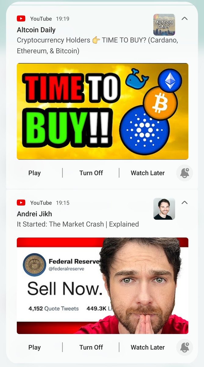 I4Chain's tweet photo. Bipolar

Inclusive são dois ótimos canais
@andreijikh @AltcoinDailyio https://t.co/WWugQZX1mB