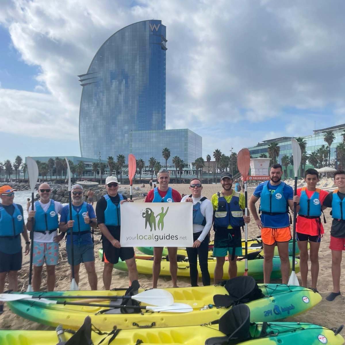 yourlocalguides's tweet photo. A Yourlocalguides Experience by #kayak along the coast of Barcelona - 
https://t.co/lG6It7yzLJ - 
#BarcelonaYourlocalguidesexperience #GuidedTour #kayak #skyline -
We are very excited to have Yourlocalguides Experience again with the canoeing school SK #Kayak,... https://t.co/o1ohsRhTZZ