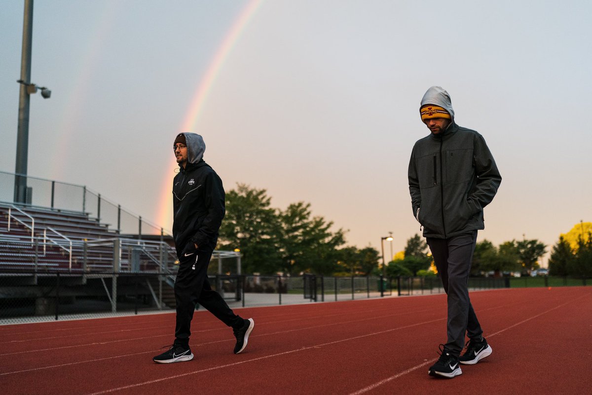 CycloneTrackXC's tweet photo. Meanwhile, back 🏠. 🌪️🌈🌪️

#CycloneSZN #Run4ISU https://t.co/o6fAopdiRT