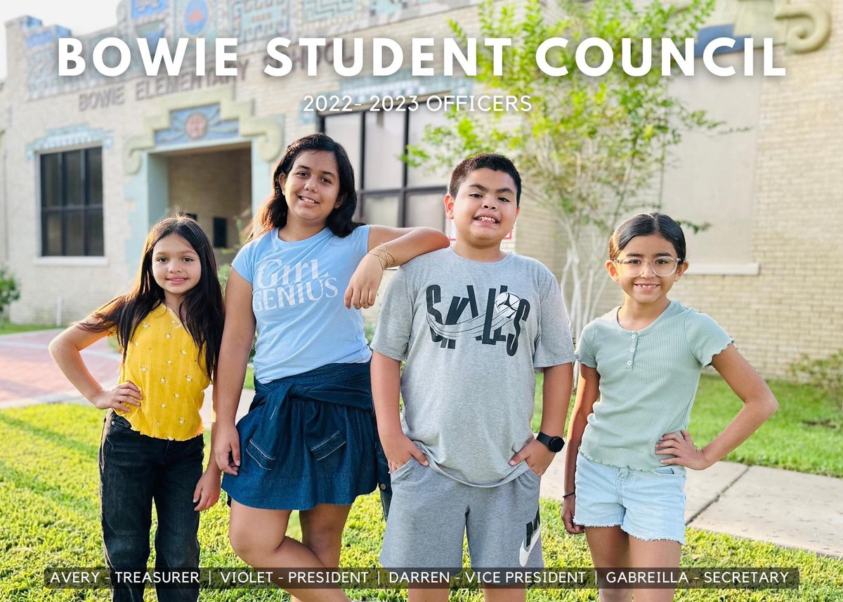 Introducing our 2022-2023 Student Council officers!