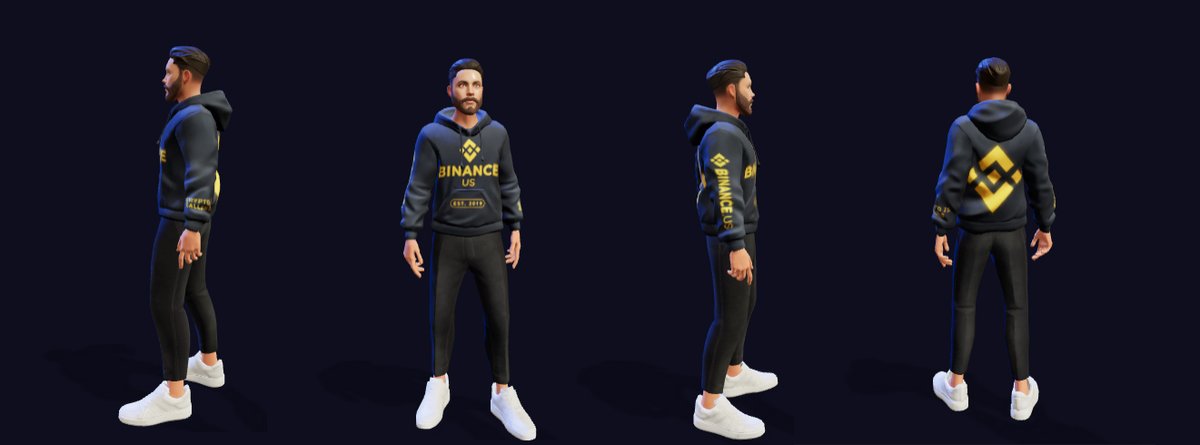 BinanceUS's tweet photo. Just 1 hour left to claim your FREE #BinanceUS 3 Year Anniversary #ReadyPlayerMe Hoodie, @_portals_🌀Citizen Pod #NFT, and more! 

Grab them now! ⏰

👉 https://t.co/L2Mx4cmwuJ https://t.co/mCCV7oIQq9
