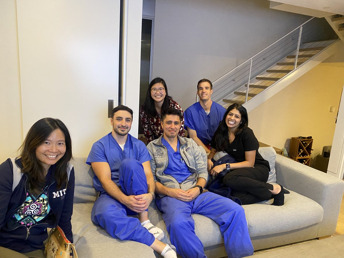 UC San Diego Cardiology Fellows (@ucsdcardfellows) on Twitter photo ECG night🩺🥼! Cardiology fellows piled on the couch getting real time feedback on ECG interpretation and coding by one of our great EP attendings Dr. Han !
#EPeeps #limbleadcriteria
<a href="/AntoinetteBirs/">Antoinette Birs, MD</a> @omar_aldaas <a href="/masihbarat/">Masih Barat</a> <a href="/SonyaJohn9/">Sonya John</a>, Candace Jackson, Emily Nguyen ECG night🩺🥼! Cardiology fellows piled on the couch getting real time feedback on ECG interpretation and coding by one of our great EP attendings Dr. Han !
#EPeeps #limbleadcriteria
<a href="/AntoinetteBirs/">Antoinette Birs, MD</a> @omar_aldaas <a href="/masihbarat/">Masih Barat</a> <a href="/SonyaJohn9/">Sonya John</a>, Candace Jackson, Emily Nguyen