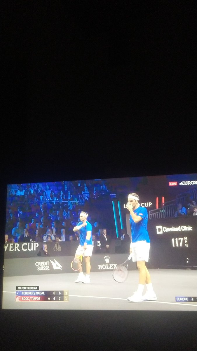 Juro q no estoy llorando!! #Federer