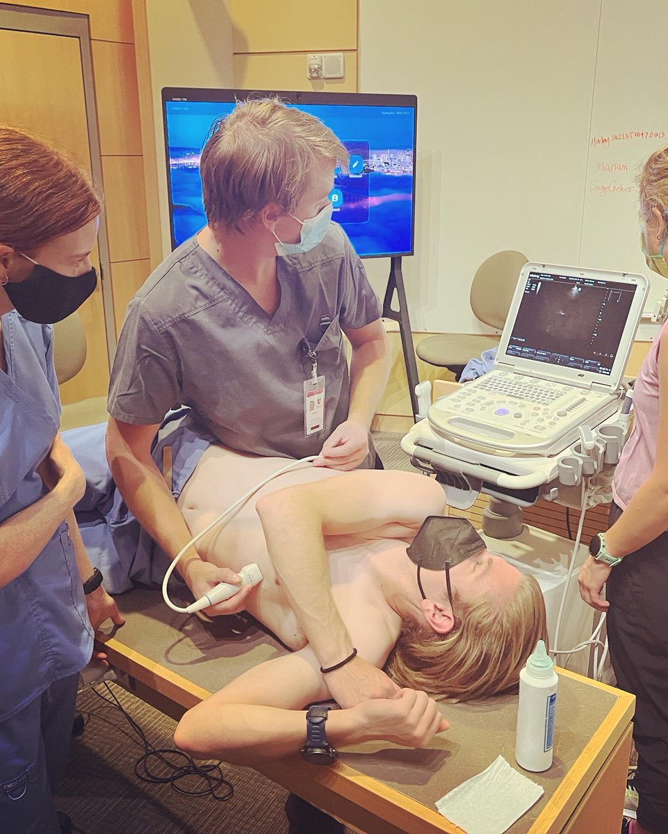 Utah_Ultrasound's tweet photo. Our MS1s are on their way to becoming awesome at cardiac ultrasound after this week 🫀parasternal long and short, subxiphoid, and apical four chamber 🫀 https://t.co/hrDuHFPqSV