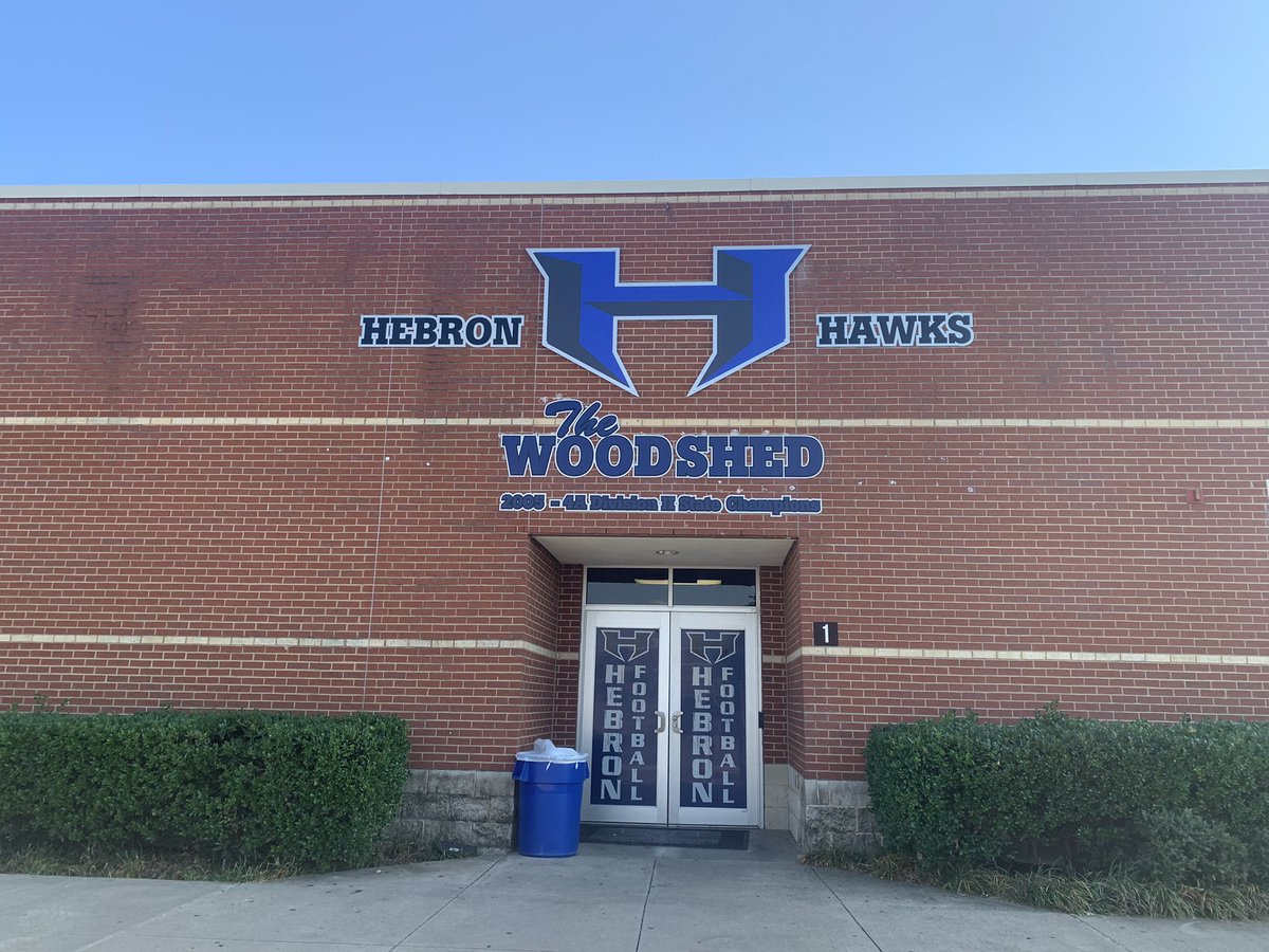 JacobHRichman's tweet image. Oh how I’ve missed Friday nights!

I’m at Hawk Stadium (The Woodshed) for the District 6-6A opener for @HebronFootball (2-1) and No. 15 @MarcusFootball (1-2).

Kickoff at 7 p.m. I’ll have updates for @SportsDayHS throughout the evening!