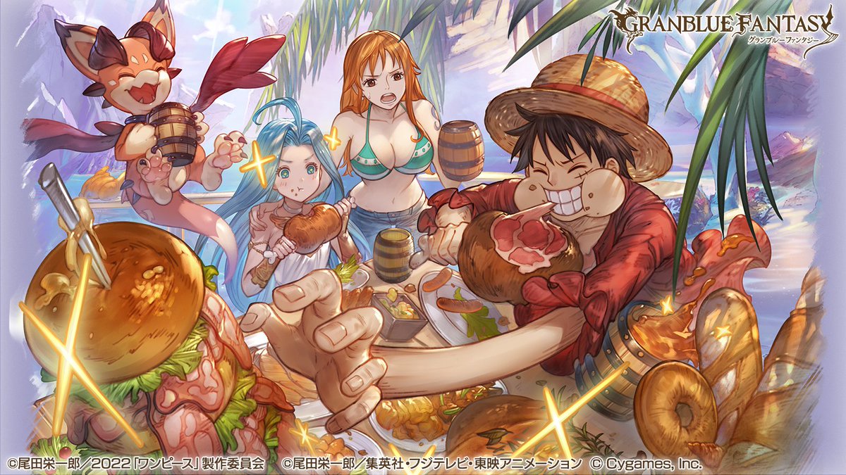 HP_0001's tweet photo. パズルのピースを集めて
ONE PIECEコラボ限定イラストを完成させたよ！
#グラブルFILMREDコラボ https://t.co/BGTYBEXiVd